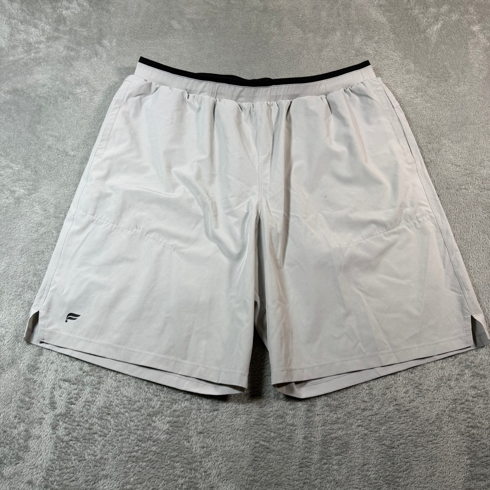 Fabletics Fundamental II Shorts‎ Mens XXL Gray 9" Lined SO2354162-1734-15060